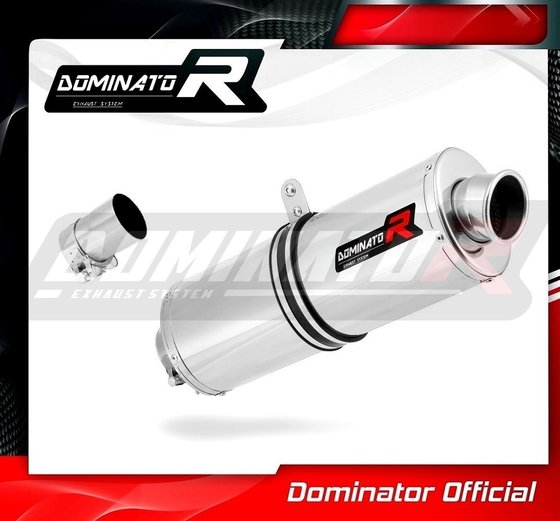 BW003DA-S Dominator exhaust silencer oval