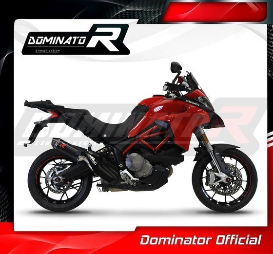 DU027DFBL-S Dominator exhaust silencer hp3 black