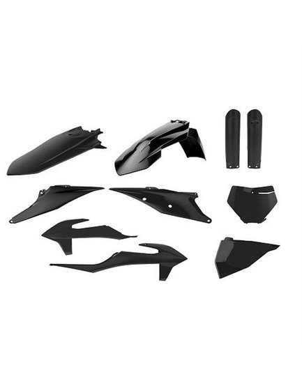 91014 POLISPORT black body kit for sx/sxf 19-22