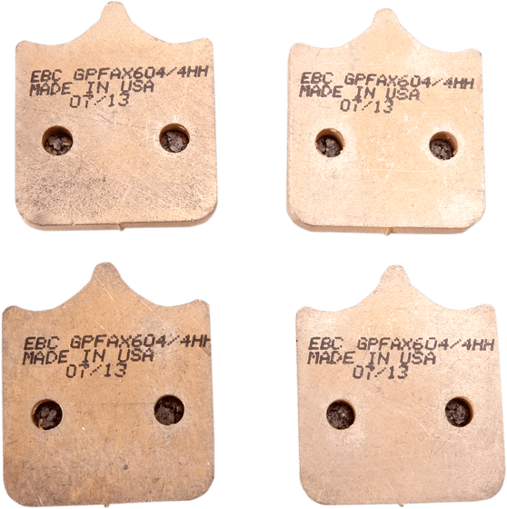 GPFAX604/4HH EBC gpfax sintered road brake pads