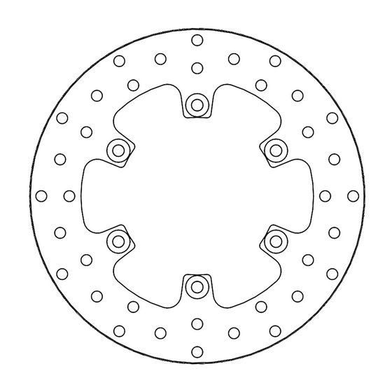 110460 MOTO-MASTER halo rear brake disc