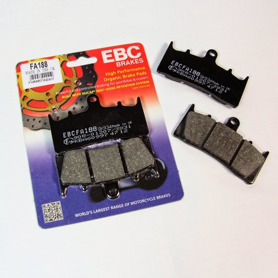 FA496 EBC british made organic fa series brake pads