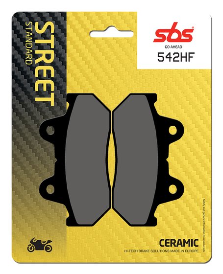 542HF SBS brakepads ceramic