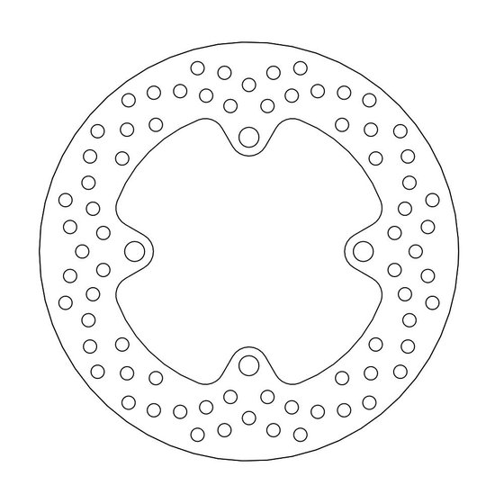 235-110549 MOTO-MASTER moto-master halo brakedisc rear kawasaki: zx6r ninja abs, zx6r 636 ninja abs, zx