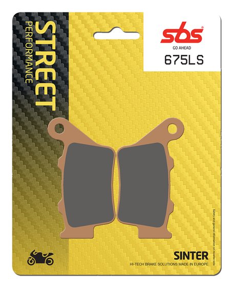 675LS SBS brakepads sintered rear