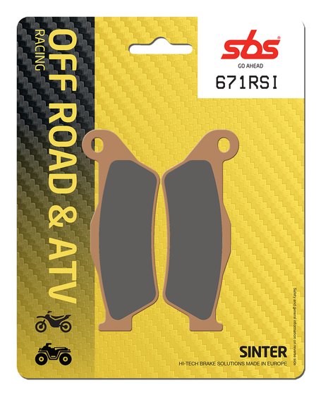 671RSI SBS brakepads racing sintered