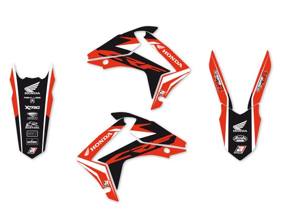 8145N BLACKBIRD RACING graphic kit with seat cover for crf250 14-17