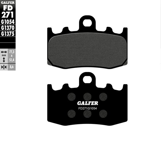 FD271G1054 GALFER semi-metal front brake pads