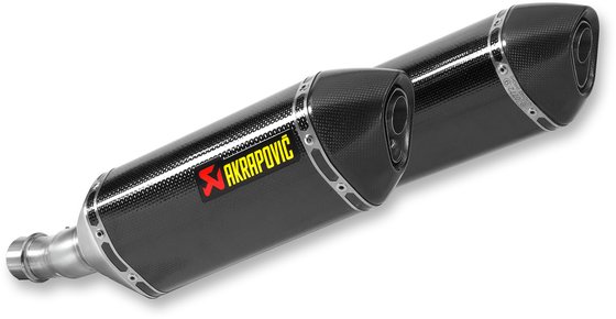 S-K10SO18-HZC AKRAPOVIC carbon slip-on muffler for kawasaki z1000 (2014-2018)