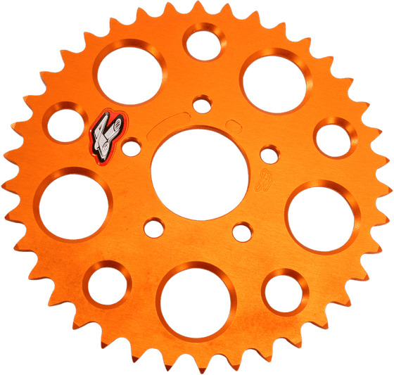 480--415-42P-OR RENTHAL aluminum rear sprocket - 42 teeth