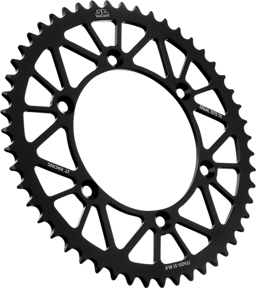 JTA251BLK JT Sprockets racelite aluminium rear race sprocket