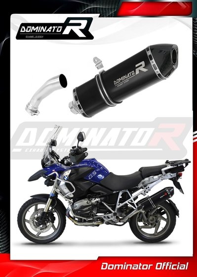 BW110DF7BL-S Dominator exhaust silencer muffler hp7 black