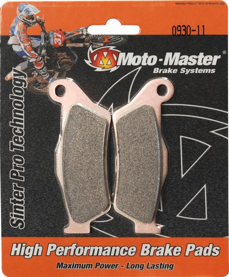 093011 MOTO-MASTER sintered metal racing brake pads