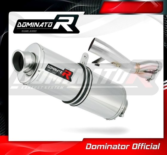 HO077DA-S Dominator exhaust silencer oval