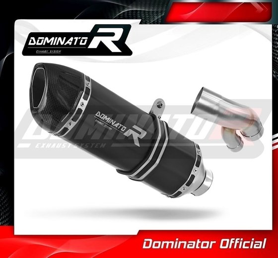 BW083DFBL-S Dominator exhaust silencer muffler hp1 black