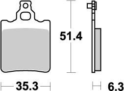 090721 MOTO-MASTER nitro offroad brake pad