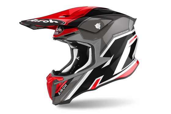 57-230041 AIROH helmet twist 2.0 shaken red