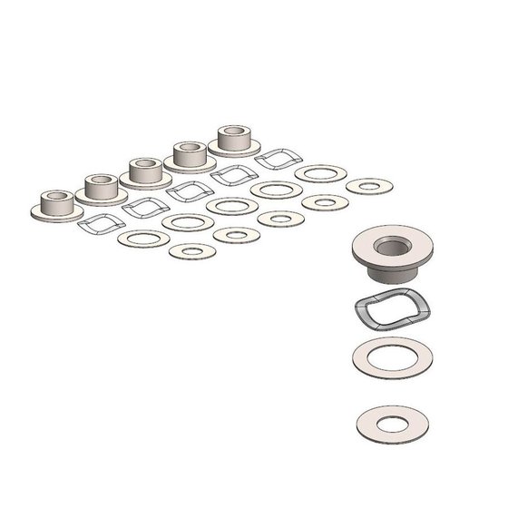 213073 MOTO-MASTER fitting kit for bmw bolt 5.0mm