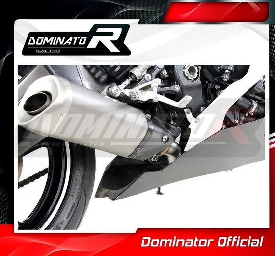 YA053D Dominator exhaust cat eliminator decat