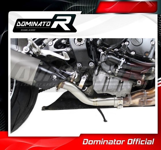 YA053D Dominator exhaust cat eliminator decat