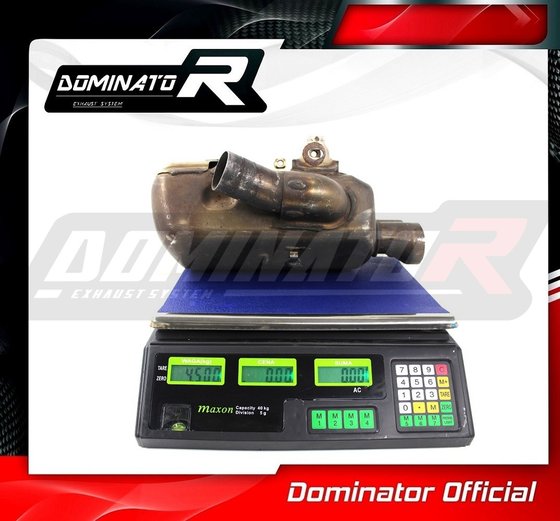 YA053D Dominator exhaust cat eliminator decat