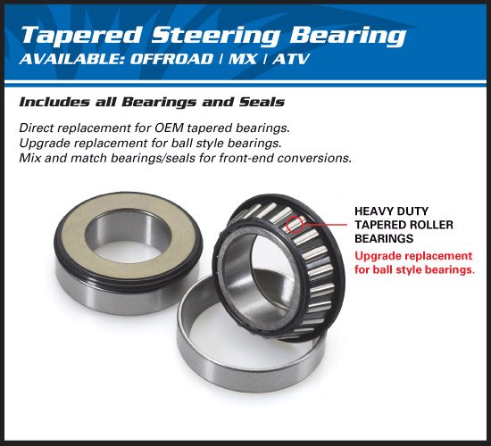 22-1009-A All Balls steering stem bearing & seal kit