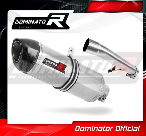 HO089DF-H Dominator homologated exhaust silencer hp1