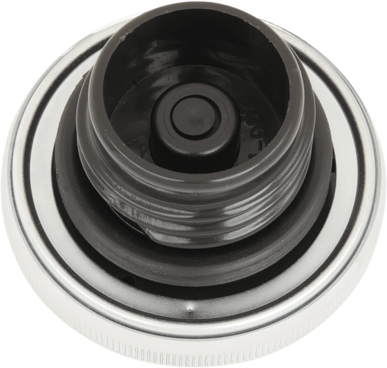 03-0301A-BC221 DRAG SPECIALTIES chrome vented gas cap screw-in vent