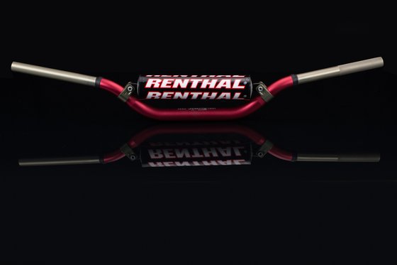 996-01-RD-07-185 RENTHAL renthal twinwall 996 red handlebar