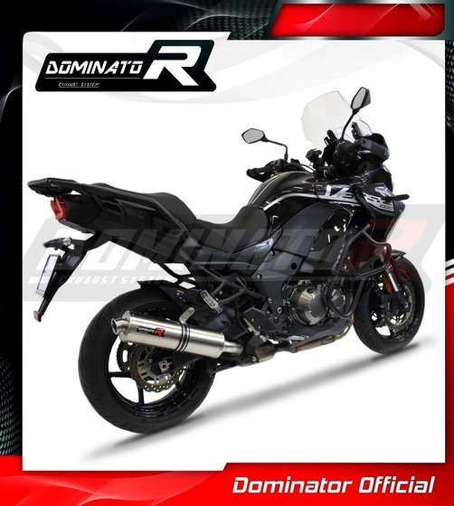 KA070DST-H Dominator homologated exhaust silencer round