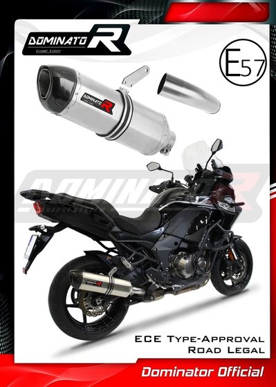 KA070DF-H Dominator homologated exhaust silencer hp1