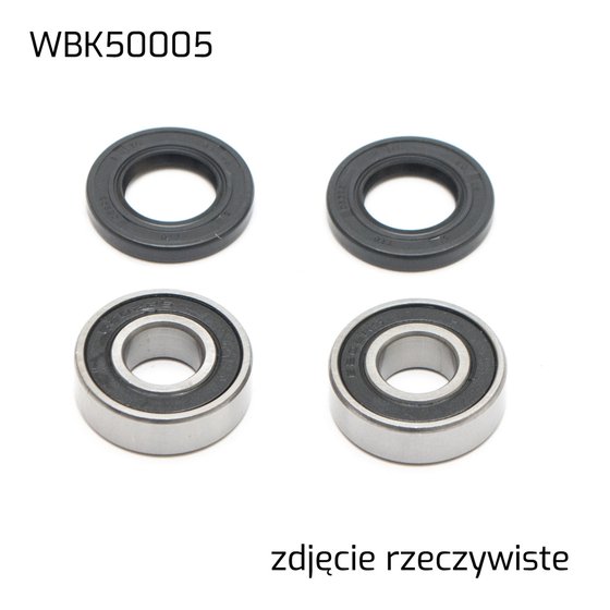 WBK50005 BEARING WORX front wheel bearings with seals