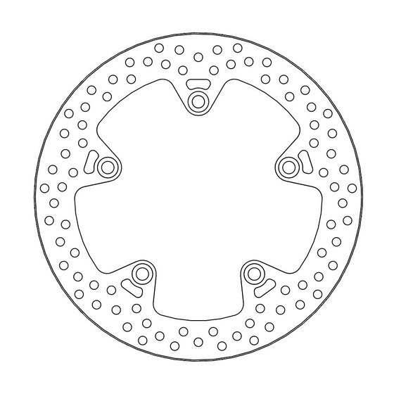 110584 MOTO-MASTER halo rear brake disc