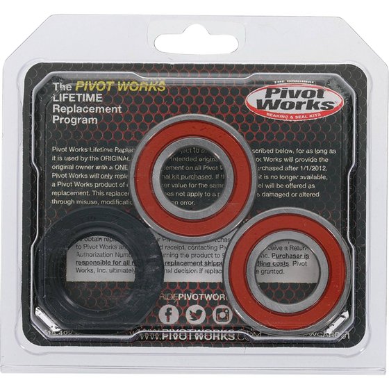 25-1223 All Balls wheel bearing kit front