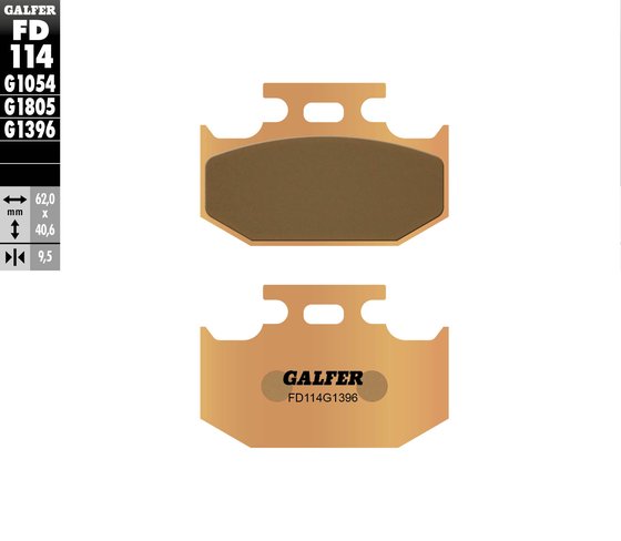 FD114G1396 GALFER sintered metal brake pad