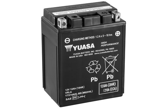 YTX14AHL-BS(CP) YUASA maintenance-free replacement battery