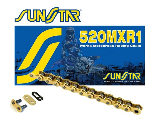 SS520MXR1-116G SUNSTAR SPROCKETS gold 520x116 drive chain