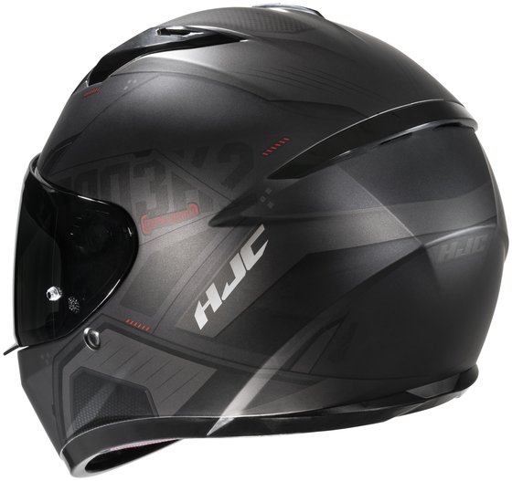 630-23115 HJC helmet c10 inka black/gray mc1sf