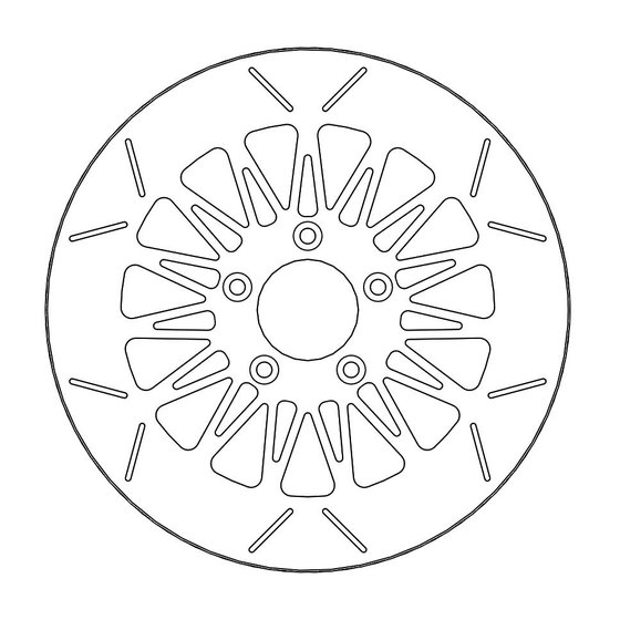 110635 MOTO-MASTER round front brake rotor