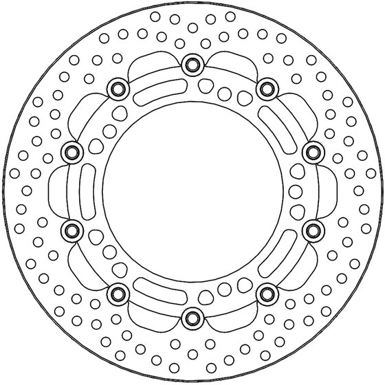 112284 MOTO-MASTER halo racing brake disc