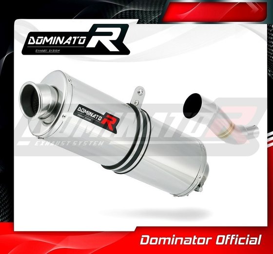 PG001DA-S Dominator exhaust silencer oval