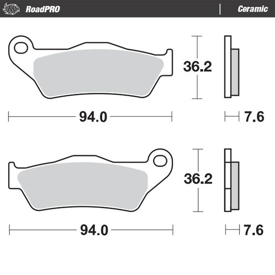 403204 MOTO-MASTER ceramic brake pad