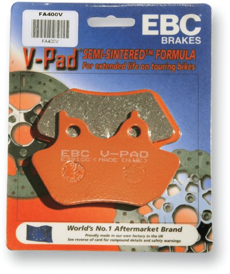 FA078V EBC british made semi-sintered v-pads