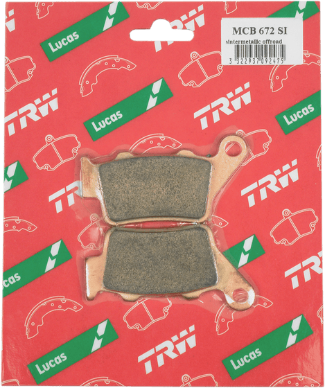 MCB672SI TRW sintered metal offroad brake pad