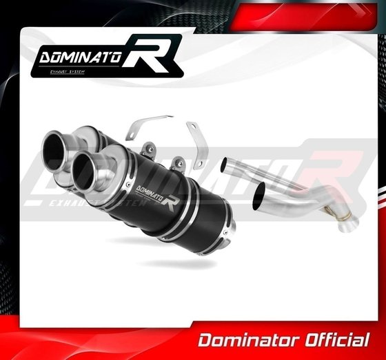 KT010DSTBL-S Dominator exhaust silencer gp1 black