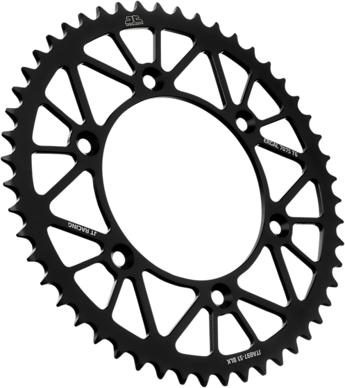 JTA897BLK JT Sprockets racelite aluminium rear race sprocket