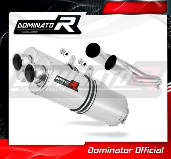 AP022DA-S Dominator exhaust silencer oval