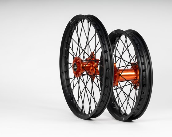 542-1070-6 Sixty5 sixty5 ktm black/orange enduro 1.6-21"/2.50-18" wheel set