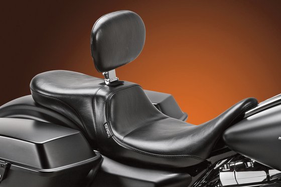 LK-567BR LE PERA daytona 2-up smooth seat with driver backrest