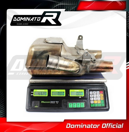 HO086D Dominator exhaust cat eliminator decat